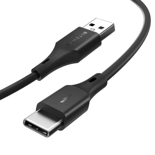 Kup BlitzWolf USB-C-Kabel BW-TC15 3A 1,8m (schwarz) - BLZ078BLK - {ean13} - Sklep Home Screen