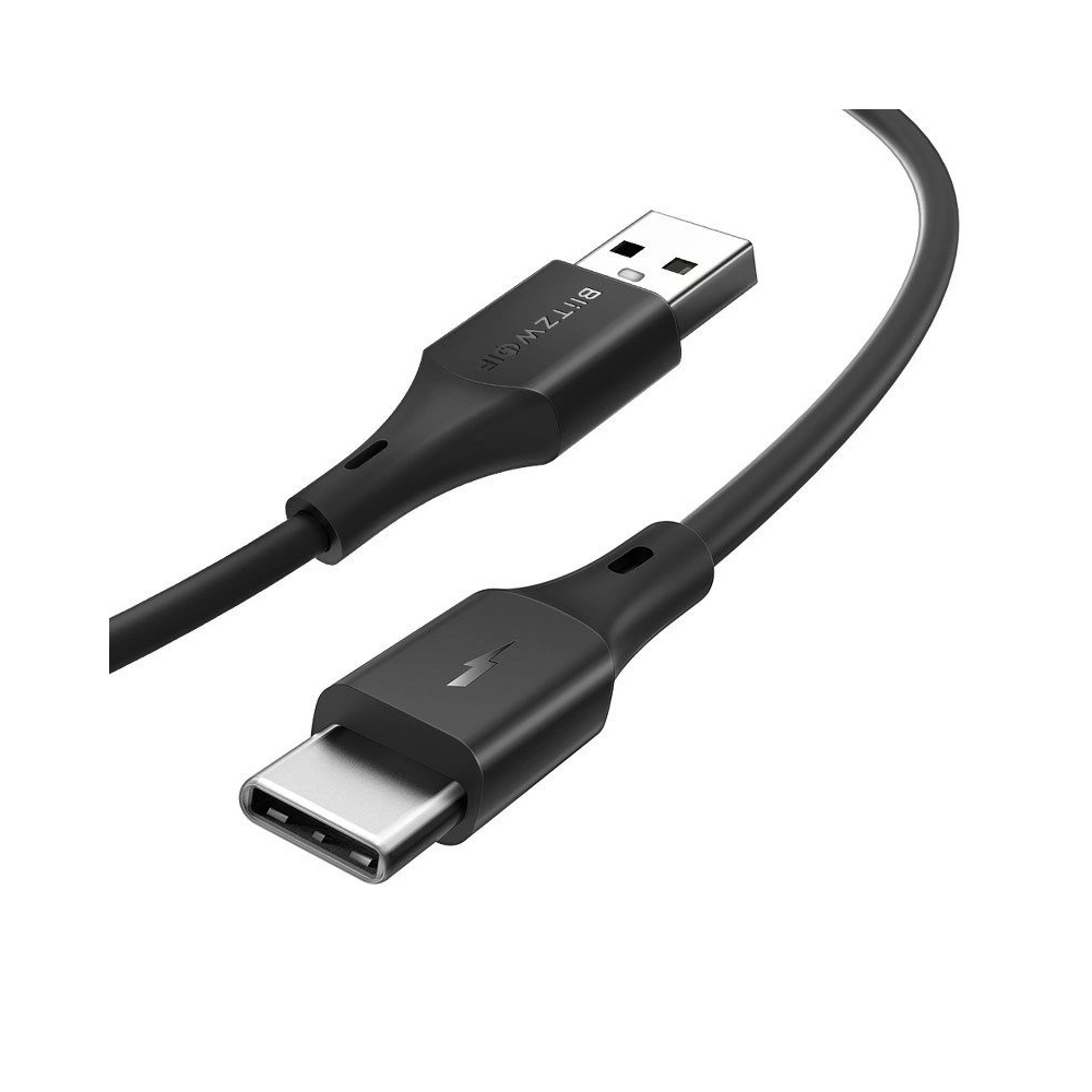 Kabel USB-C BlitzWolf BW-TC15 3A 1,8m (czarny)