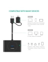 Kup USB 3.0 + USB-C 3.1 UGREEN 4-Port HUB, OTG - UGR078 - {ean13} - Sklep Home Screen