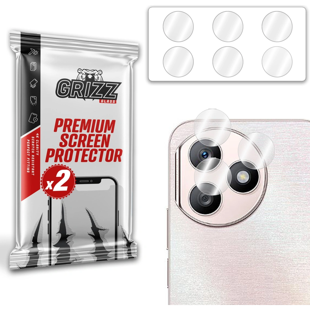 Szkło na aparat GrizzGlass HybridGlass Camera do Honor X50i Plus