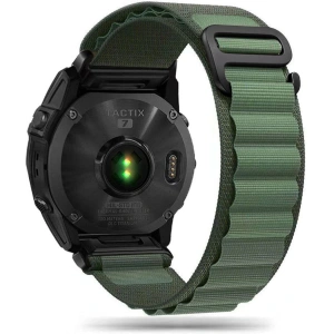 Pasek Tech-Protect Nylon Pro Garmin Fenix 5 / 6 / 6 Pro / 7 Military Green