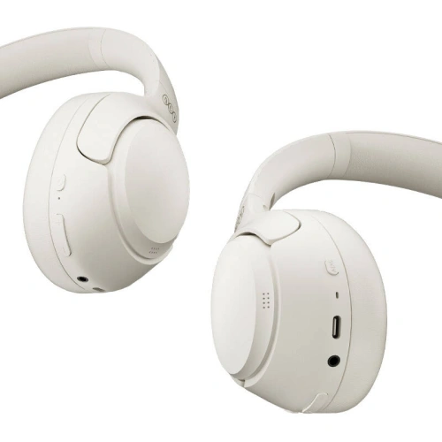 Buy QCY H3 Bluetooth wireless headphones 5.3 / mini jack 3.5mm white - QCY54 - {ean13} - Home Screen Store Europe