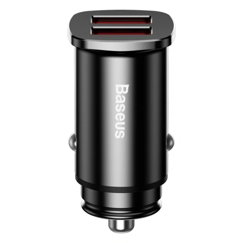 Kup Auto nabíječka Baseus Square 2xUSB QC3.0 5A 30W (černá) - BSU541BLK - {ean13} - Sklep Home Screen