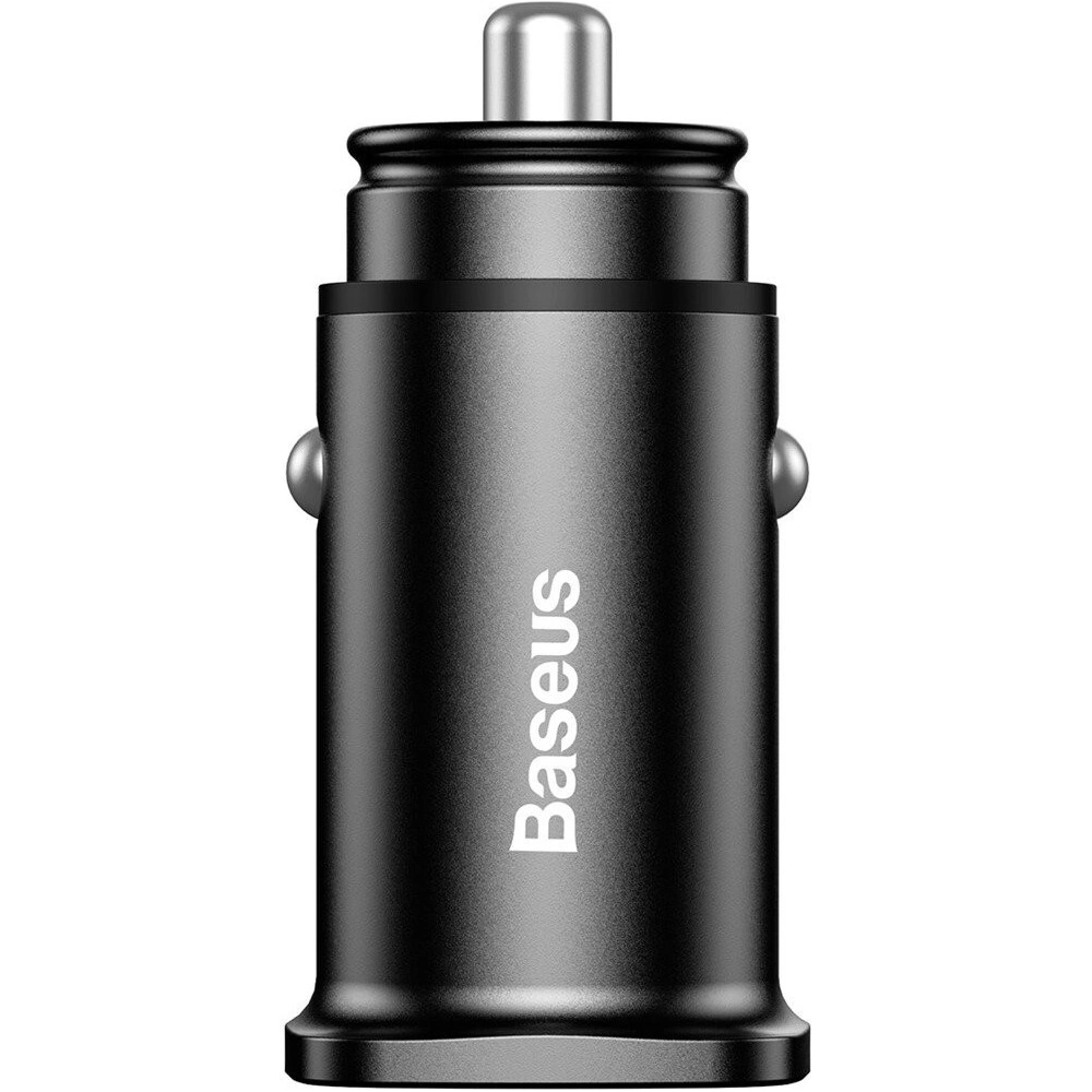 Ładowarka samochodowa Baseus Square 2xUSB QC3.0 5A 30W (czarna)