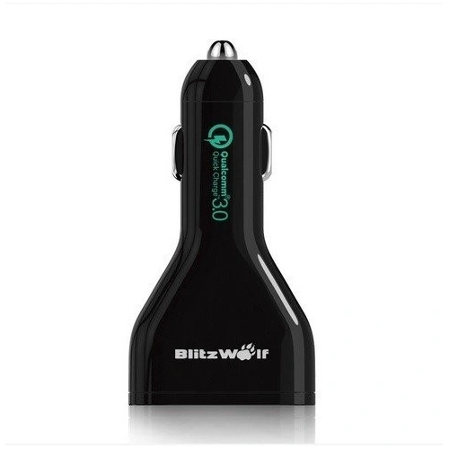 Buy Car Charger USB BlitzWolf BW-C10 4xUSB 54W Quick Charge 3.0 Black - BLZ081BLK - {ean13} - Home Screen Store Europe