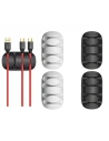 BlitzWolf BW-PM2 Multi-function TPU Cable Clip (4-slot) 2x White / 2x Black