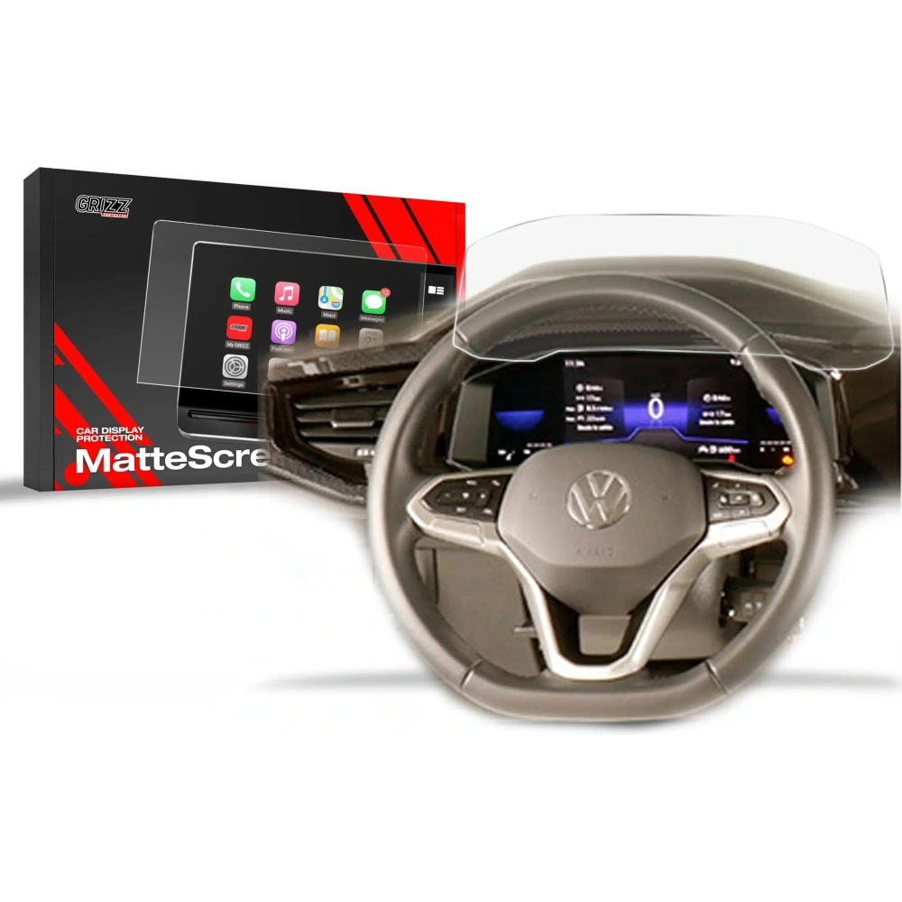 Folia matowa GrizzGlass CarDisplay Protection do Volkswagen Taigo Digital Cockpit 8" 2023-2025