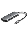 USB-C auf USB 3.0 UGREEN 4-Port HUB, PD, OTG