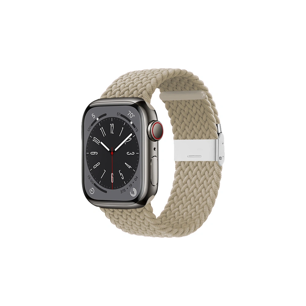 Pasek Crong Wave Band  Apple Watch 4/5/6/7/SE/8/9/10 40/41/42mm (kamienny beż)