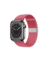 Pasek Crong Wave Band Apple Watch 4/5/6/7/SE/8/9/10 40/41/42mm (rózsaszín)