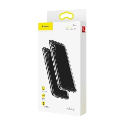 Kup Przezroczyste etui Baseus Safety Airbags Case do iPhone XS Max (przezroczyste) - BSU546CL - {ean13} - Sklep Home Screen