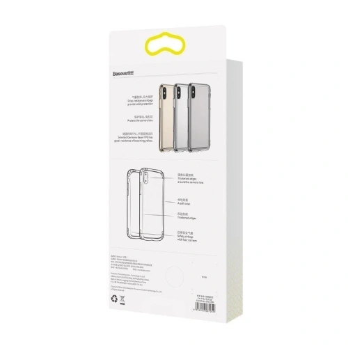 Buy Baseus Safety Airbags Case iPhone XS Max Clear - BSU546CL - {ean13} - Home Screen Store Europe