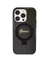 Kup Etui Guess GUHMP13LHRSGSK Apple iPhone 13 / 13 Pro hardcase Ring Stand Script Glitter MagSafe czarny/black - GUE3112 - {ean13} - Sklep Home Screen