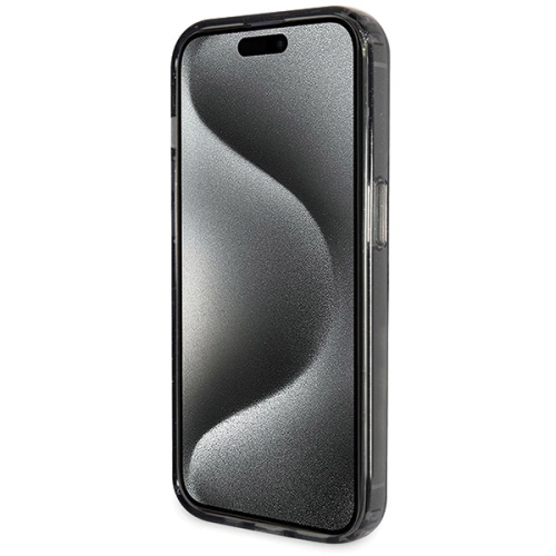 Kup Etui Guess GUHMP13LHRSGSK Apple iPhone 13 / 13 Pro hardcase Ring Stand Script Glitter MagSafe czarny/black - GUE3112 - {ean13} - Sklep Home Screen