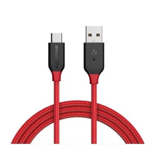 Kup USB Type-C kábel BlitzWolf Ampcore BW-TC6 1,8m, piros - BLZ086RED - {ean13} - Sklep Home Screen