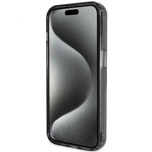 Kup Etui Guess GUHMP14SHRSGSK Apple iPhone 13 / 14 / 15 hardcase Ring Stand Script Glitter MagSafe fekete/black - GUE3116 - {ean13} - Sklep Home Screen