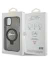 Kup Case Guess GUHMP14SHRSGSK Apple iPhone 13 / 14 / 15 Hartschale Ringständer Script Glitter MagSafe schwarz/black - GUE3116 - {ean13} - Sklep Home Screen