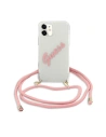Kup [OUTLET] Case Guess GUHCP12SCRTVSPI Apple iPhone 12 mini rosa/pink Hartschale Script Vintage - OT-546 - {ean13} - Sklep Home Screen