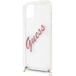 Kup [OUTLET] Case Guess GUHCP12SCRTVSPI Apple iPhone 12 mini rosa/pink Hartschale Script Vintage - OT-546 - {ean13} - Sklep Home Screen