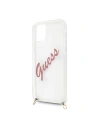 Kup [OUTLET] Case Guess GUHCP12SCRTVSPI Apple iPhone 12 mini rosa/pink Hartschale Script Vintage - OT-546 - {ean13} - Sklep Home Screen