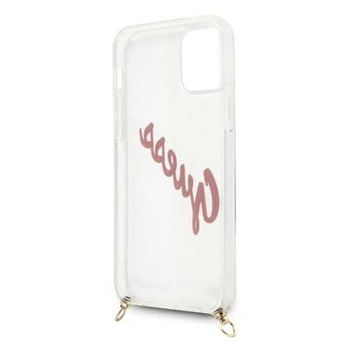 Kup [OUTLET] Case Guess GUHCP12SCRTVSPI Apple iPhone 12 mini rosa/pink Hartschale Script Vintage - OT-546 - {ean13} - Sklep Home Screen