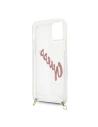 Kup [OUTLET] Case Guess GUHCP12SCRTVSPI Apple iPhone 12 mini rosa/pink Hartschale Script Vintage - OT-546 - {ean13} - Sklep Home Screen