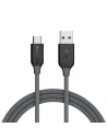 Kábel USB C típusú BlitzWolf Ampcore BW-TC6 1,8m szürke