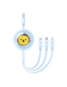 Kup Kabel 3w1 Baseus USB-A / USB-C, microUSB, Lightning, 3,5A, 1,1m (modrý) - BSU4793 - {ean13} - Sklep Home Screen