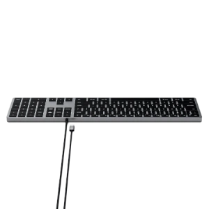 Kup Klávesnice Satechi Slim W3 Wired USB-C (space gray) - STH98 - {ean13} - Sklep Home Screen
