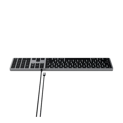 Kup Tastatur Satechi Slim W3 Wired USB-C (space gray) - STH98 - {ean13} - Sklep Home Screen