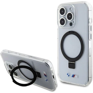 Kup Case BMW BMHMP15XURST Apple iPhone 15 Pro Max Hardcase Ring Stand M Collection MagSafe transparent/clear - BMW579 - {ean13} - Sklep Home Screen