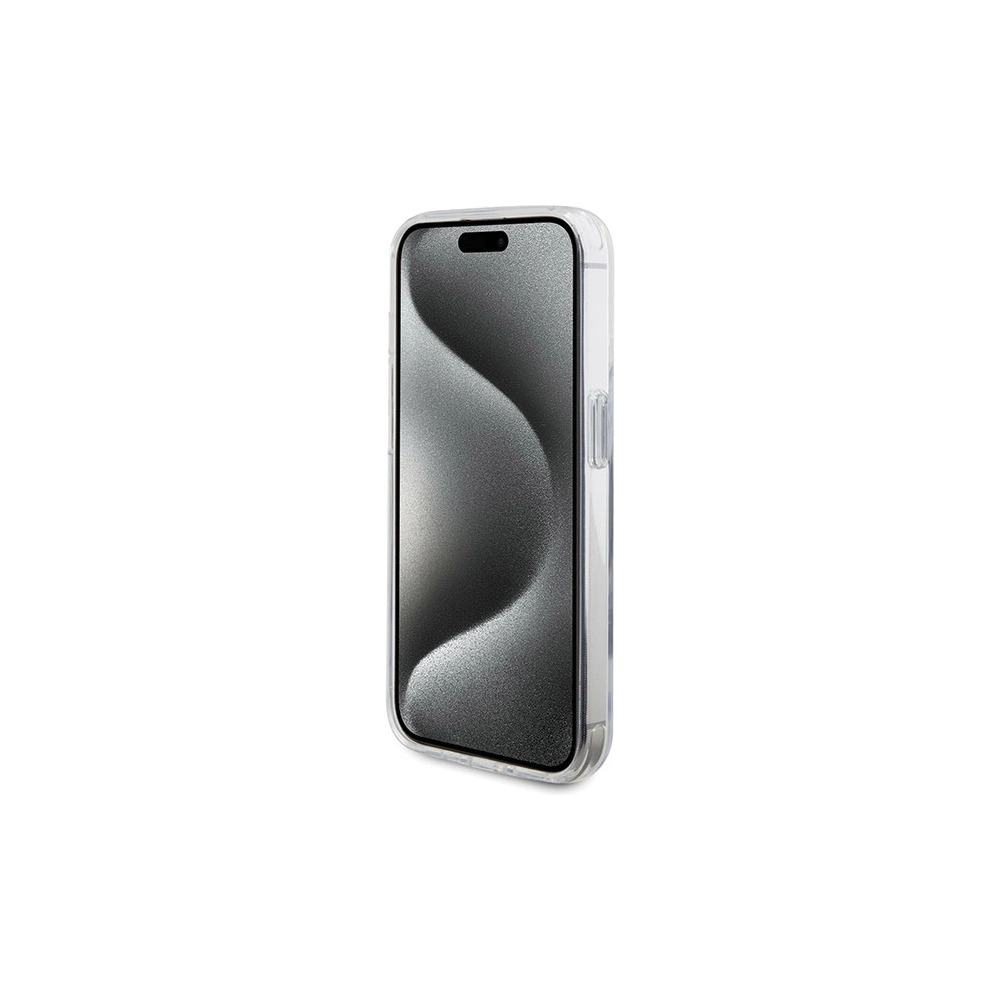 Etui BMW BMHMP15XURST Apple iPhone 15 Pro Max hardcase Ring Stand M Collection MagSafe przeźroczysty/clear