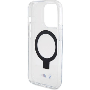 Kup Case BMW BMHMP15XURST Apple iPhone 15 Pro Max Hardcase Ring Stand M Collection MagSafe transparent/clear - BMW579 - {ean13} - Sklep Home Screen