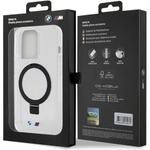 Kup Case BMW BMHMP15XURST Apple iPhone 15 Pro Max Hardcase Ring Stand M Collection MagSafe transparent/clear - BMW579 - {ean13} - Sklep Home Screen