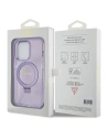 Kup Etui Guess GUHMP13LHRSGSU Apple iPhone 13 / 13 Pro hardcase Ring Stand Script Glitter MagSafe fioletowy/purple - GUE3119 - {ean13} - Sklep Home Screen