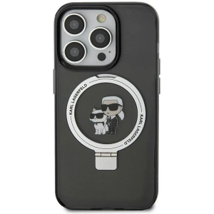 Kup Etui Karl Lagerfeld KLHMN61HMRSKCK Apple iPhone XR / 11 hardcase Ring Stand Karl&Choupettte MagSafe czarny/black - KLD1849 - {ean13} - Sklep Home Screen