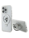 Karl Lagerfeld KLHMP13LHMRSKCH Apple iPhone 13 / 13 Pro hardcase Ring Stand Karl&Choupettte MagSafe white
