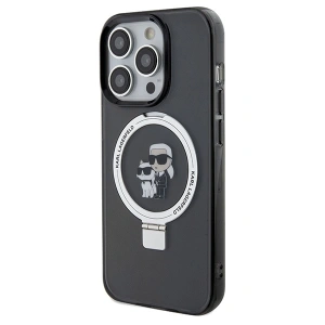 Buy Karl Lagerfeld KLHMP13XHMRSKCK Apple iPhone 13 Pro Max hardcase Ring Stand Karl&Choupettte MagSafe black - KLD1853 - {ean13} - Home Screen Store Europe