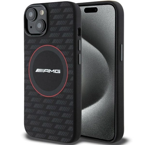 Kup Etui AMG AMHMP15S23SMRK Apple iPhone 15 / 14 / 13 hardcase silikonový karbonový vzor MagSafe černý/black - MRS91 - {ean13} - Sklep Home Screen