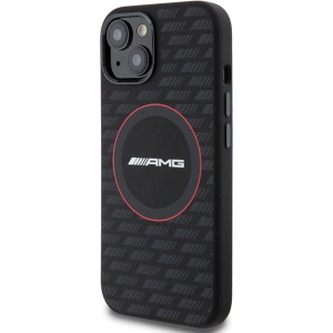 Buy AMG AMHMP15S23SMRK Apple iPhone 15 / 14 / 13 hardcase Silicone Carbon Pattern MagSafe black - MRS91 - {ean13} - Home Screen Store Europe
