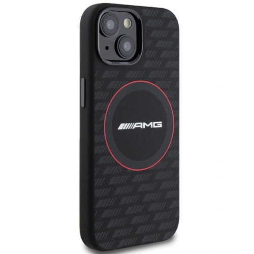 Kup Case AMG AMHMP15S23SMRK Apple iPhone 15 / 14 / 13 Hardcase Silikon Carbon Muster MagSafe schwarz/black - MRS91 - {ean13} - Sklep Home Screen