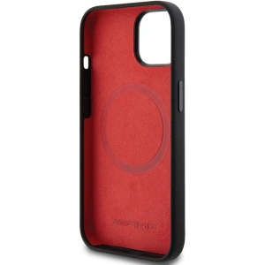 Buy AMG AMHMP15S23SMRK Apple iPhone 15 / 14 / 13 hardcase Silicone Carbon Pattern MagSafe black - MRS91 - {ean13} - Home Screen Store Europe