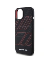 Kup Case AMG AMHMP15S23SSPK Apple iPhone 15 / 14 / 13 Hartschale Silikon Großes Rhombenmuster MagSafe schwarz/black - MRS92 - {ean13} - Sklep Home Screen