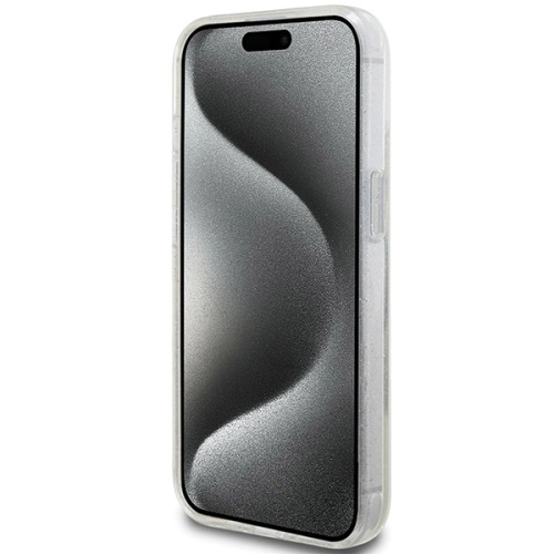 Kup Case Guess GUHMP15SHRSGSD Apple iPhone 15 / 14 / 13 Hardcase Ring Stand Script Glitter MagSafe transparent - GUE3123 - {ean13} - Sklep Home Screen