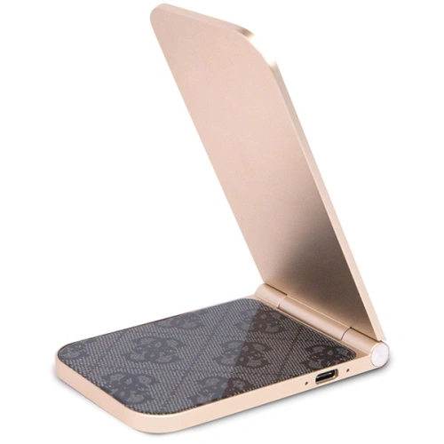 Kup Indukční nabíječka Guess GUDCFAL4PEGK 2w1 15W 4G Pattern MagSafe černá/black - GUE3126 - {ean13} - Sklep Home Screen