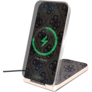 Kup Ładowarka indukcyjna Guess GUDCFAL4PEGW 2w1 15W 4G Pattern MagSafe brązowy/brown - GUE3127 - {ean13} - Sklep Home Screen