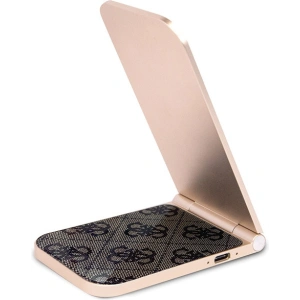 Kup Ładowarka indukcyjna Guess GUDCFAL4PEGW 2w1 15W 4G Pattern MagSafe brązowy/brown - GUE3127 - {ean13} - Sklep Home Screen