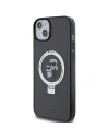 Kup Karl Lagerfeld Apple Carcasă KLHMP14SHMRSKCK iPhone 14 / 15 hardcase Ring Stand Karl&Choupettte MagSafe negru/negru - KLD1856 - {ean13} - Sklep Home Screen