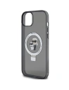 Kup Etui Karl Lagerfeld KLHMP14SHMRSKCK Apple iPhone 14 / 15 hardcase Ring Stand Karl&Choupettte MagSafe černý/black - KLD1856 - {ean13} - Sklep Home Screen
