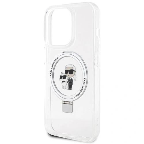 Kup Etui Karl Lagerfeld KLHMP14XHMRSKCH Apple iPhone 14 Pro Max hardcase Ring Stand Karl&Choupettte MagSafe bílý/white - KLD1857 - {ean13} - Sklep Home Screen